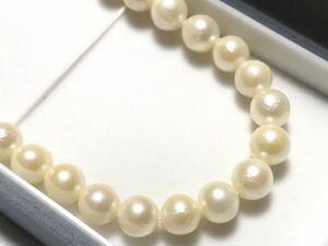 book@ pearl SILVER 26.5g 6.5.~7.0. sphere necklace [ inspection / pearl ]