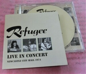 廃盤 REFUGEE / REFUGEE LIVE IN CONCERT 1974 / VP421CD 2007/UK盤