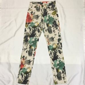 値下げ ドクターデニム DR.DENIM パンツプリント ストレッチプリント パンツプリントパンツ レディース