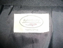 525-26♀：　Aylesbury 　アリスバーリー 　東京スタイル　テーラードジャケット　size.13　色.チャコールグレー_画像3