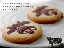 北海道ぼくモゥ～連れてって！【12枚×2箱】かわいい牛の顔があり、サクサクのミルククッキーとなっております。【ギフト　お土産 焼菓子】_画像6