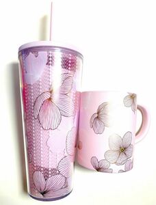 スターバックス スタバ 桜 コールドカップ タンブラー ソフトブロッサム 591ml マグソフト ブロッサムピンク 355ml