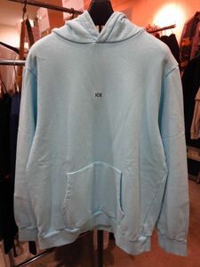 SEASONING シーズニング (SE18S-CT14) 18SS SPICE COLOR HOODIE ICE スパイスカラーフーディ スウェットパーカー 新品 BLUE 2 定価29160円