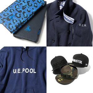 uniform experiment 2015年 初売り U.E. POOL PULL OVER SWEAT PARKA スウェット パーカー 紺 ネイビー NAVY 2