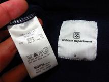 uniform experiment 2015年 初売り U.E. POOL PULL OVER SWEAT PARKA スウェット パーカー 紺 ネイビー NAVY 2_画像5