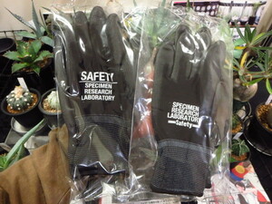 NEIGHBORHOOD ネイバーフッド SPECIMEN RESERCH LABORATORY SRL . E-GLOVE SET 新品 手袋 グローブ 黒 ブラック BLACK