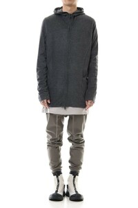 ripvanwinkle リップヴァンウインクル 20 PRE S/S (R+107) CROSS NECK HOODIE クロスネック パイル フーディ C.GRAY 3 定価36300円