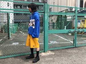 N.HOOLYWOOD ミスターハリウッド × Dickies ディッキーズ 19SS コラボチノショーツ ハーフパンツ 黄 イエロー YELLOW 38