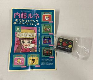 内藤ルネ おでかけトランクコレクション ガチャガチャ ミニチュア フルーツ柄