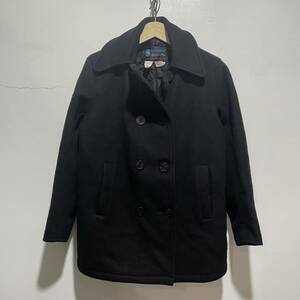 * free shipping *SPIEWAK*USA made * wool pea coat *34* military * meat thickness *USNAVY*A8c