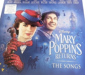 新品☆映画メリー・ポピンズ リターンズDISNEY MARY POPPINS RETURNS THE SONGSディズニーLPアナログ輸入盤レコード音楽サントラ即決