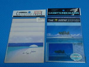  scenery ( cassette index card )8 pieces set /787 that time thing new goods / free shipping 