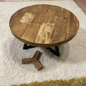 Journal Standard Furniture フェンディ ラウンド コーヒーテーブル | FENDY ROUND COFFEE TABLE ジャーナルスタンダードファニチャー