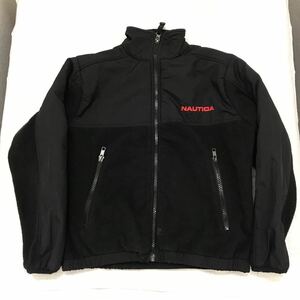 NAUTICA ノーティカ ジャケット フリース XS 上 子供 こども キッズ kids ブラック 黒 くろ black 長袖 チルドレン