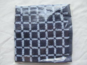  towel handkerchie navy blue ground .. pattern 25×25cm