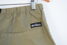 新品 WILDTHINGS ワイルドシングス CAMP SHORTS WT21017PA キャンプ ショーツ ハーフ パンツ　S　管理番号F484Q792 ベージュ_画像9