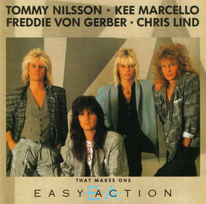 EASY ACTION - That Makes One +2 (Remastered) ◆ 1986/2020 北欧 メロハー AOR 名盤 Kee Marcello, Tommy Nilsson Ltd.1000