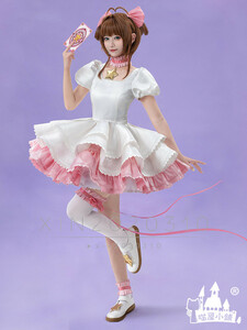  costume play clothes Cardcaptor Sakura tree .book@ Sakura .. .. Sakura manner military uniform manner ( wig shoes optional )