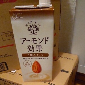 アーモンド効果 3種のナッツ 1000ml×12