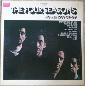The Four Seasons『Brotherhood Of Man』LP Soft Rock ソフトロック