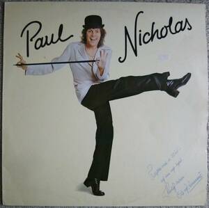 Paul Nicholas『S.T.』LP Soft Rock ソフトロック