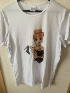 Tシャツ　ディズニー　プリンセス　シンデレラ　ダークプリンセス　ダーク　入れ墨　半袖　 面白Tシャツ　原宿系　だる着　おもしろ