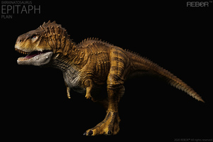 Rebor カルノタウルス 恐竜 エクリキシナトサウルス フィギュア プラモデル おもちゃ 模型 リアル 樹脂 プレゼント 41cm級 プレゼント