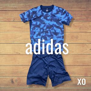 adidas トレーニングウェア セットアップ 青