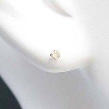 K18YG　D0.20ct　一粒 ダイヤモンドピアス　イエローゴールド 【NEW】_画像3