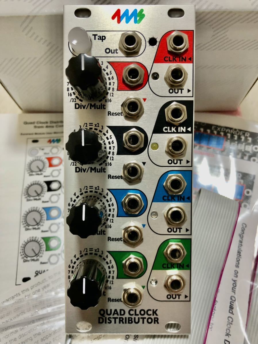 Mutable Instruments Clouds モジュラーシンセ 黒パネル-