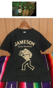 『送料無料』★アイリッシュ・ウイスキー JAMESON IRISH WHISKEY モス・グリーン Tシャツ 未使用