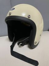 BUCO ブコ トイズマッコイ ジェットヘルメット ビンテージヘルメット JET500-TX 55cm-57.5cm アイボリー_画像3