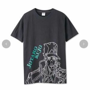 【新品未使用】LLサイズ ジョジョの奇妙な冒 ストーンオーシャン×しまむら コラボ半袖Tシャツ 空条承太郎 ネイビー★メンズ 第6部