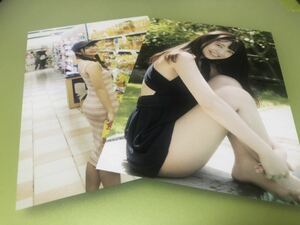 乃木坂46 斉藤優里 1st写真集 7秒のしあわせ 特典ポストカード 2種 2枚 ①(ここにはないもの CD 日向坂46 封入 生写真 まとめ セット売り可