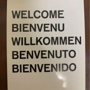 ポストカード ウェルカム