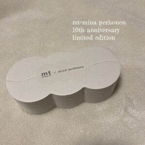 mt マスキングテープ　ミナペルホネン　限定　10周年　限定マステ　ミナ
