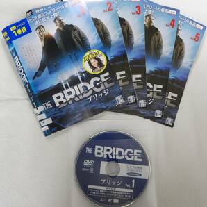 送料無料　レンタル落ち中古DVD　THE BRIDGE　ブリッジ　シーズン1　全5巻セット
