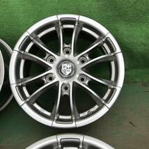 15インチ 6J INSET 33 穴 6 PCD 139.7 ハブ径 99 PERFORMANCE WHEELS アルミホイール 4本ホイール_画像3