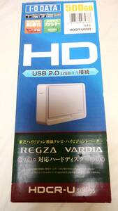 【送料無料】アイ・オー・データ機器 I-O DATA 外付けハードディスク 500GB/HDCR-U500