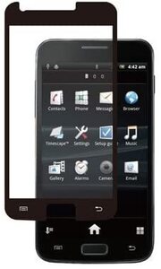 即決 iBUFFALO docomo GALAXYSII LTE SC-03D 液晶保護フィルム ブラック BSEFSC03DBK 携帯 スマホ 保護シール 保護シート 防止 新品