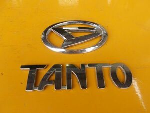  Daihatsu Tanto X limited L375S - rear gate emblem 2 point - 495-080-A