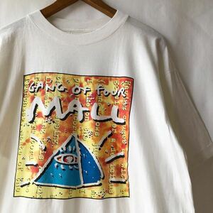 90s GANG OF FOUR MALL Tシャツ XL ビンテージ 90年代 ギャングオブフォー モール オリジナル ヴィンテージ ポストパンク ロック バンド