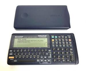 ★SHARP シャープ ポケットコンピューター PC-G850VS ポケコン　I220322