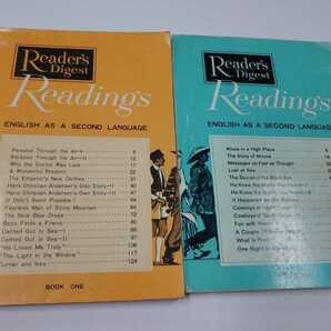 リーダーズ ダイジェスト リーディングス Reader's digest Readings book 1&6 english as a second language