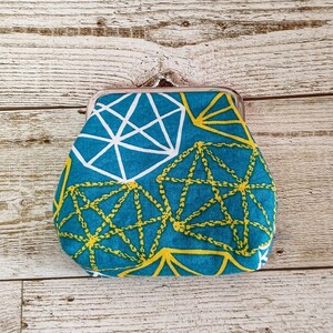 ハンドメイド がま口ポーチ