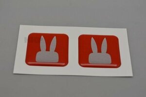  Suzuki Lapin door reflector red rabbit 