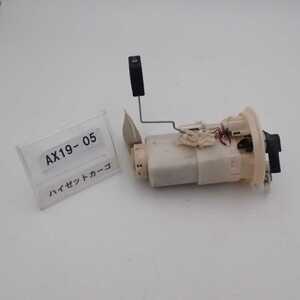  Heisei era 23 year Hijet Cargo S321V middle period original fuel pump fuel KF used prompt decision 