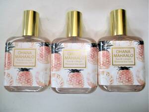 ★OHANA MAHAALO(オハナ・マハロ)/Eau de cologne(オーデコロン)★Momona kau wela(モモナ カウウエラ)★30ml×3★