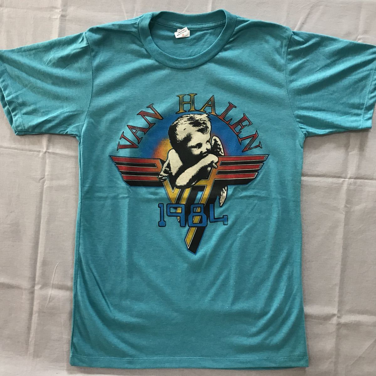 80sヴィンテージ ヴァン・ヘイレン 1984年 Tシャツ ツアーオブザ