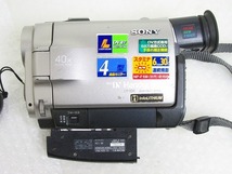 9417R★SONY★デジタルビデオカメラ★DCR-TRV7★付属品付・本体ジャンク_画像3